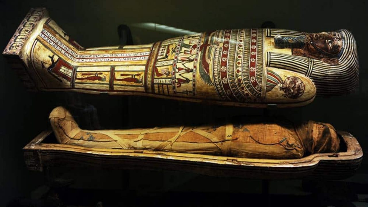 Древний Египет эбен мумия